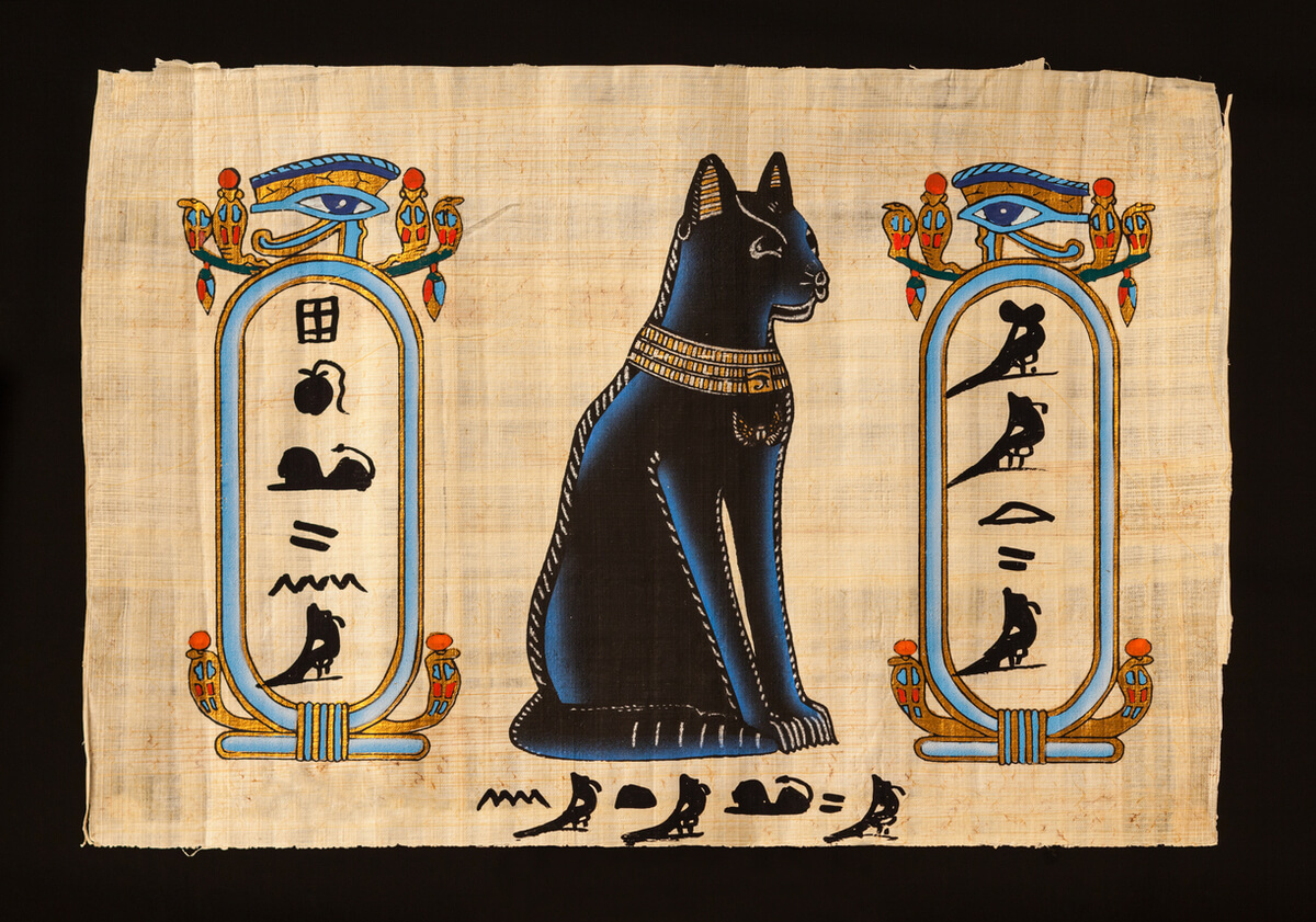Mojestik - γάτα θεά Αίγυπτος - Παγκόσμια Ημέρα Γάτας
