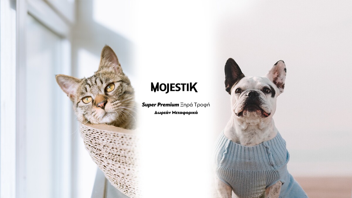 mojestik - τροφές χωρίς σιτάρι - premium τροφές για γάτες