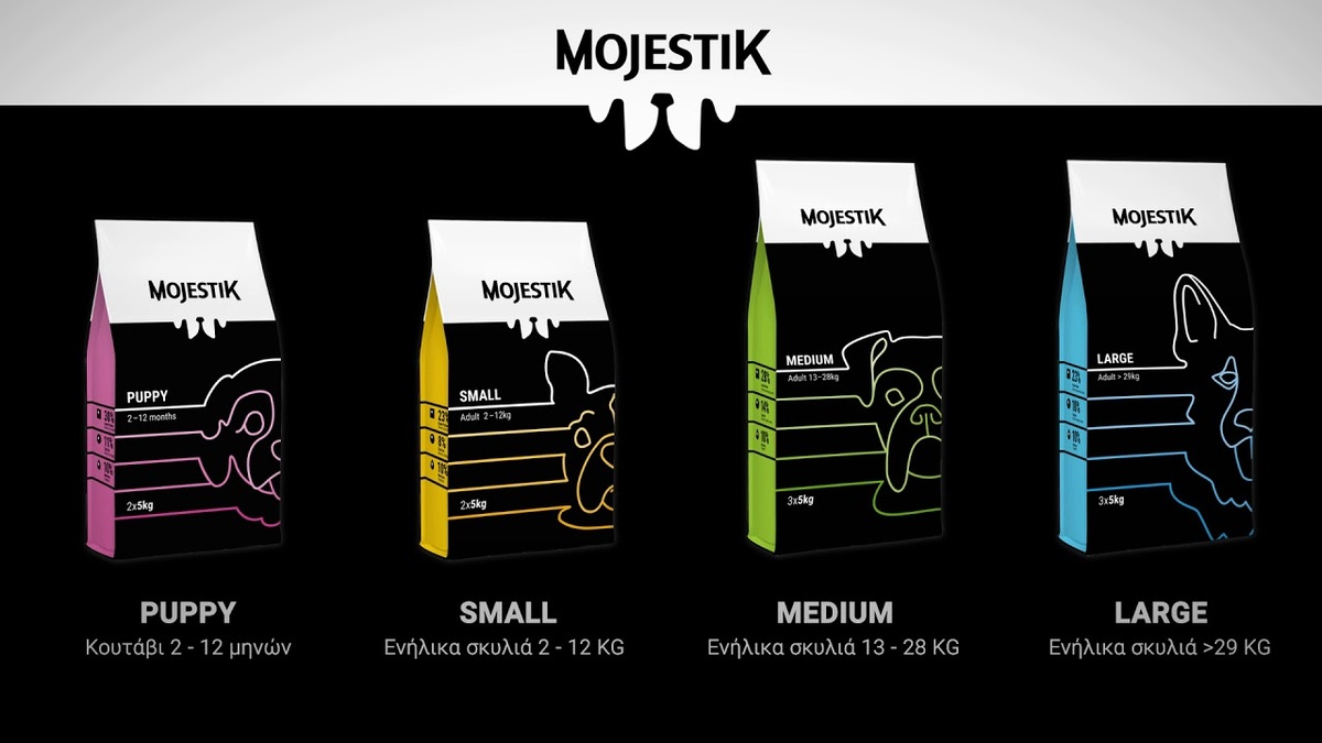 mojestik - πατούσες - premium τροφές