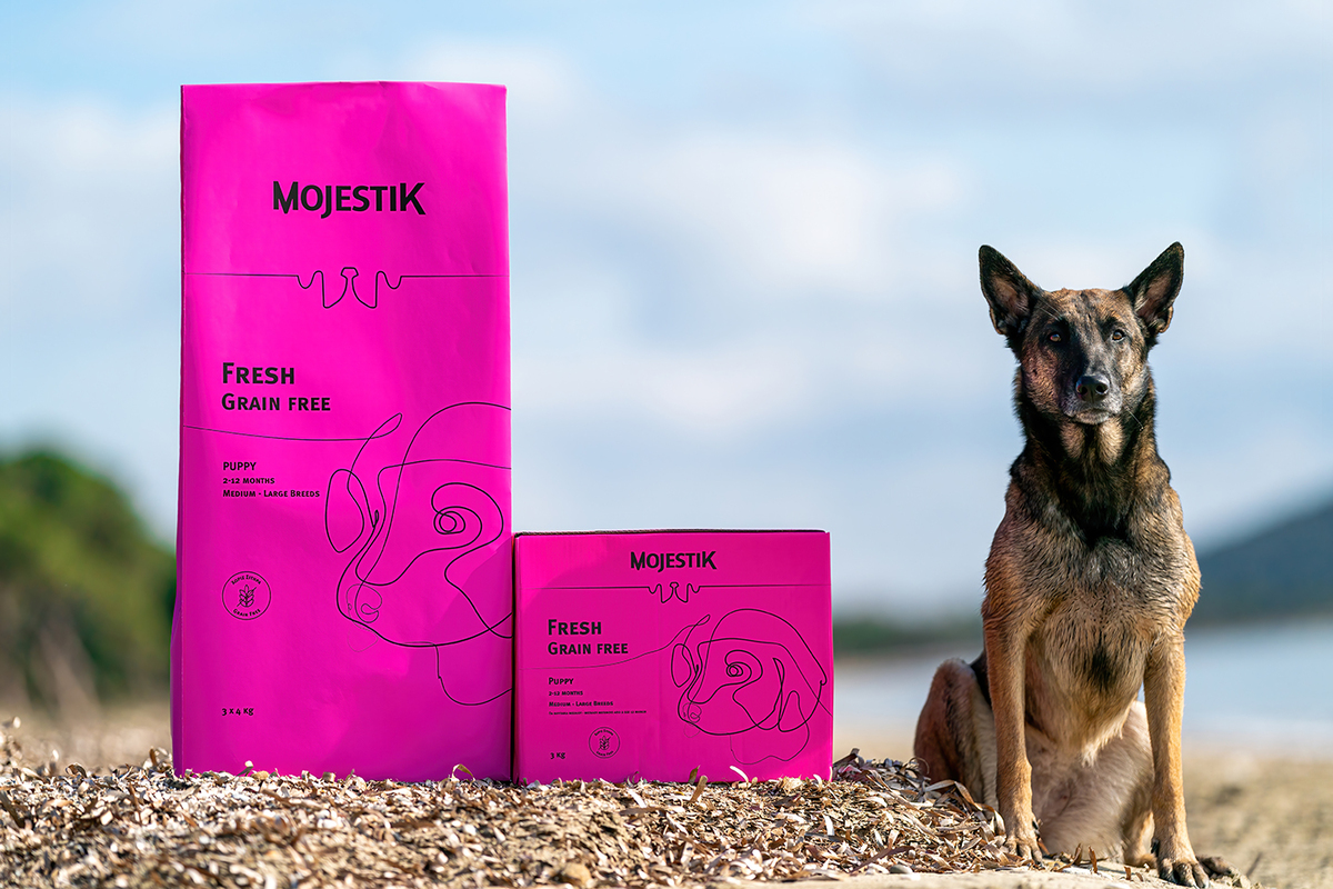 mojestik - σκυλοτροφή με φρέσκο κρέας - Fresh Grain Free Puppy